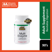 Natural Factors Multi Enzyme Vegecapsule 90's