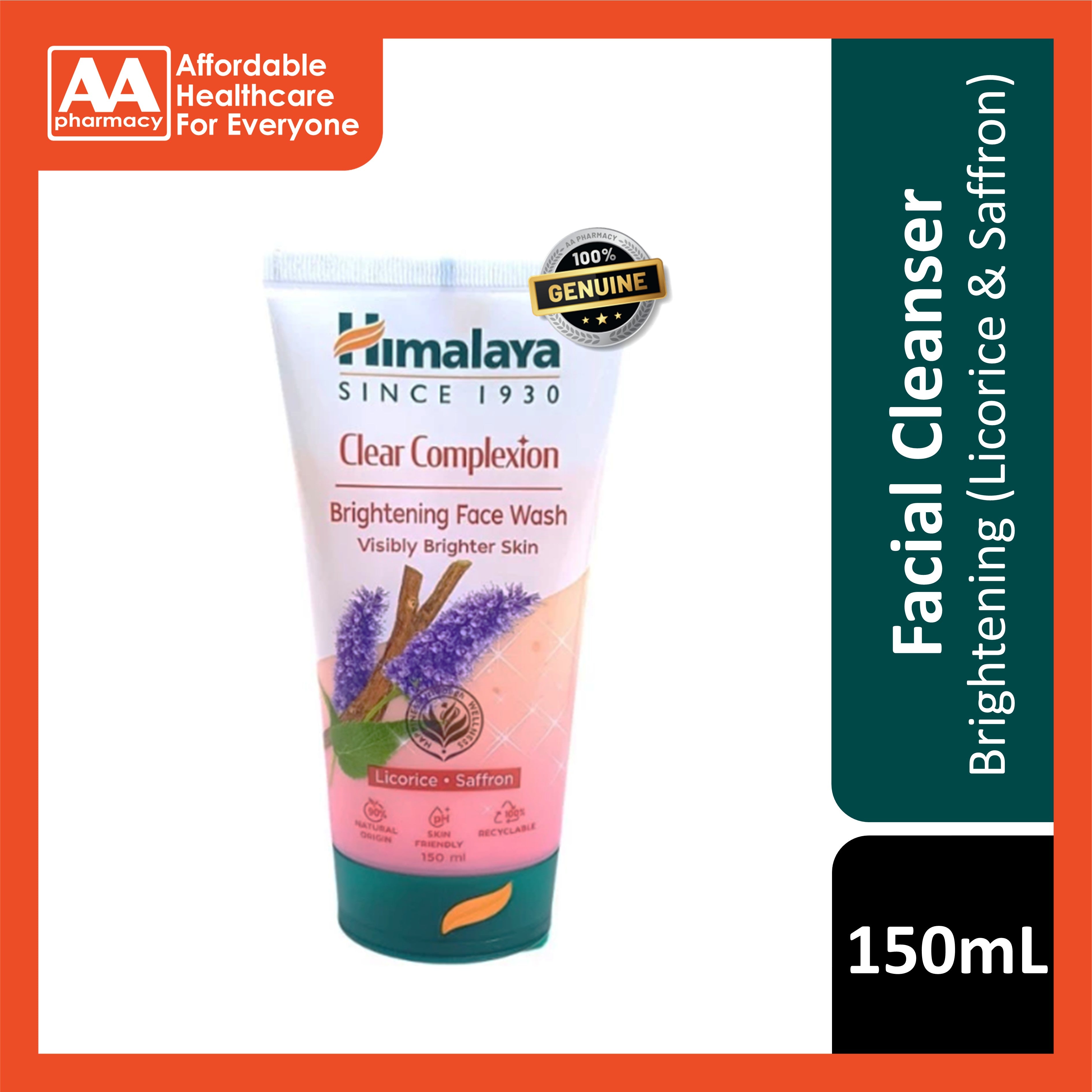 Himalaya Clear Complexion Brightening Face Wash 150mL