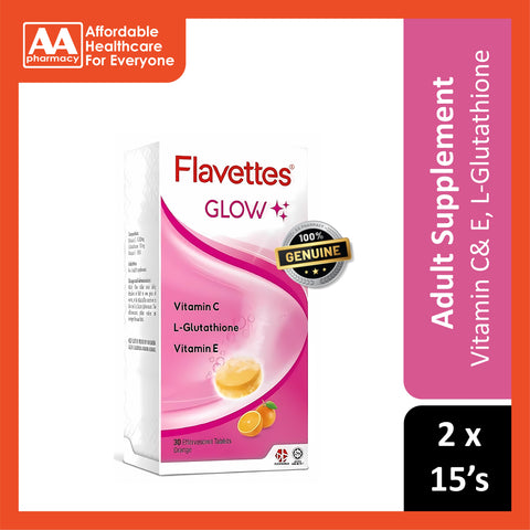 Flavettes Effervescent Glow Tablet 30's