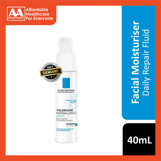 La Roche Posay Toleriane DermAllergo Light Daily Repair Fluid Moisturiser 40mL