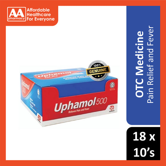 Uphamol 500mg Tablet 18x10's