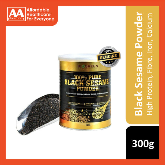 Biogreen 100% Pure Black Sesame Powder 300g