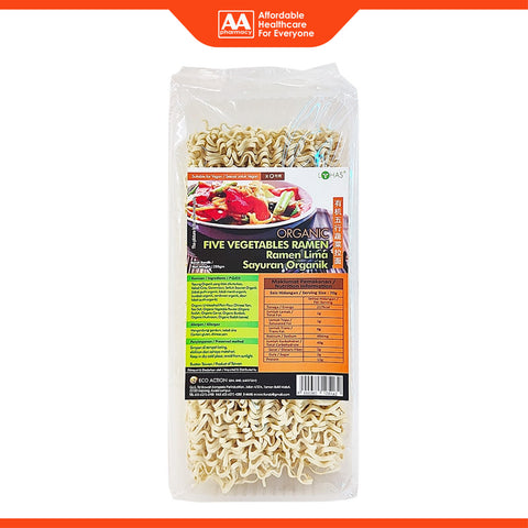 Lohas Organic Five Vegetables Ramen 280g