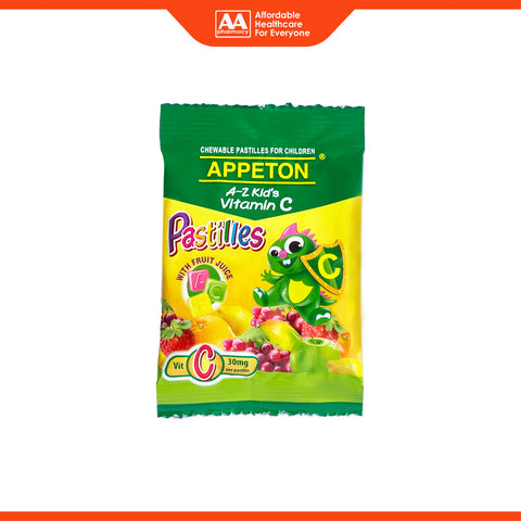 Appeton A-Z Kid's Vitamin C 30mg Pastilles 20x5's