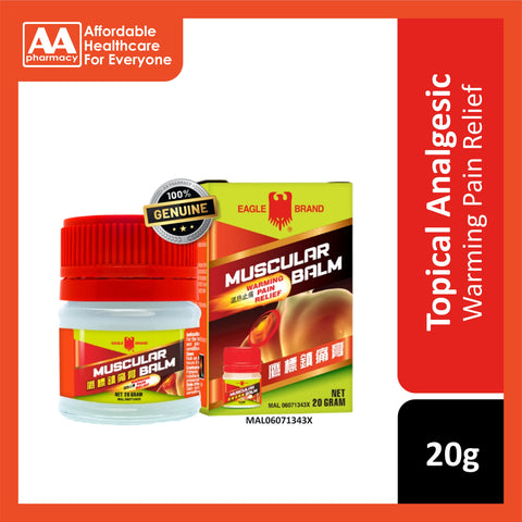Eagle Brand Muscular Balm 20g (Warming Pain Relief)