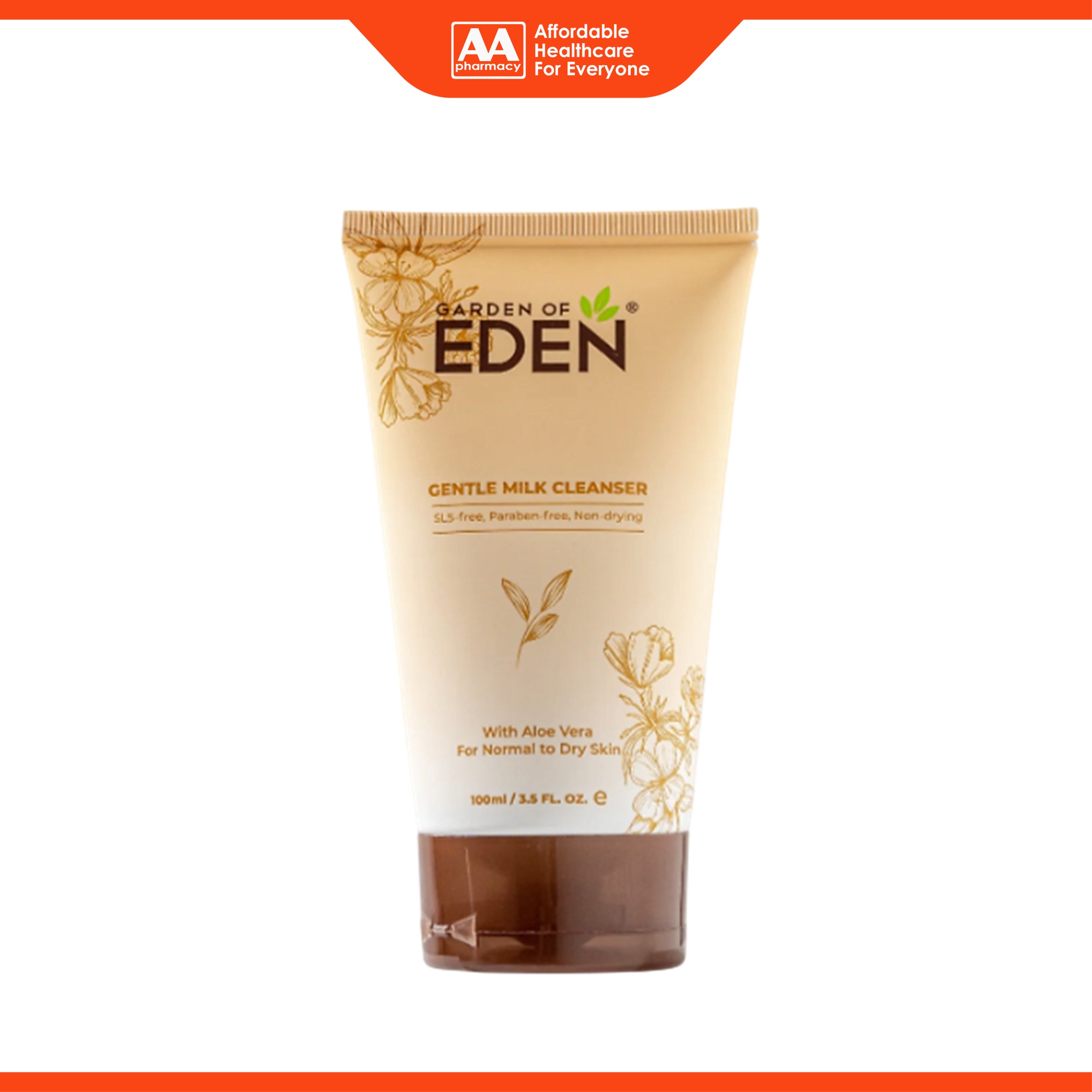 Garden Of Eden Gentle Milk Cleanser 100mL