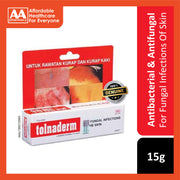 Tolnaderm (Solubilised Tolnaftate 1% ) Cream 15g - For Fungal Infections of the Skin
