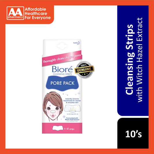 Biore Pore Pack with Witch Hazel Extract 10's