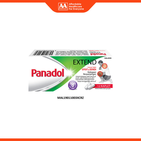 Panadol Extend 665mg Caplet 2x6's