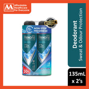 Rexona Men Antiperspirant Spray (Ice Cool 72H Freshness) 135mLx2's [Twinpack]