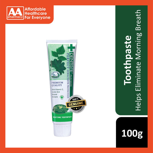 Dentiste' Plus White Nighttime Herbapeutic Toothpaste Tube 100g