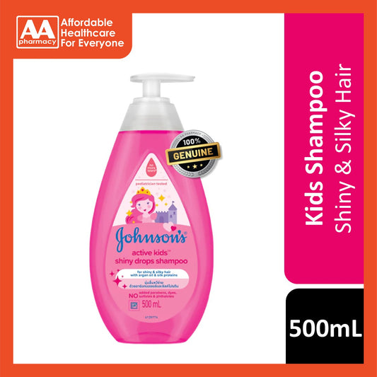 Johnson's Active Kids Shiny Drops Shampoo 500mL