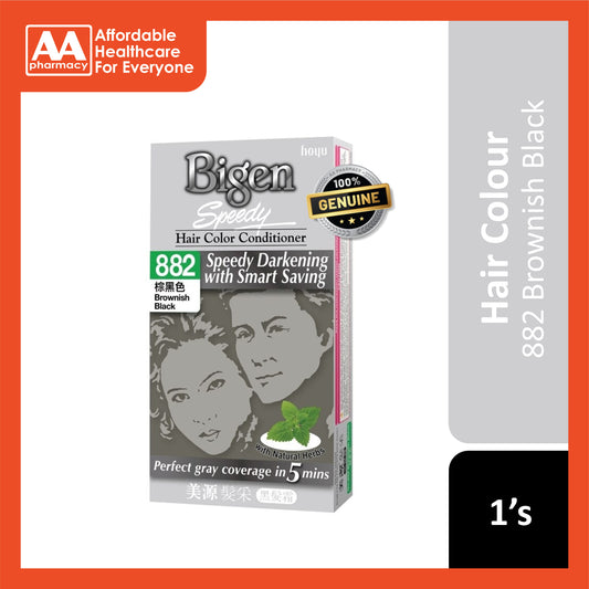 Bigen Speedy Hair Colour Conditioner #882 Brownish Black