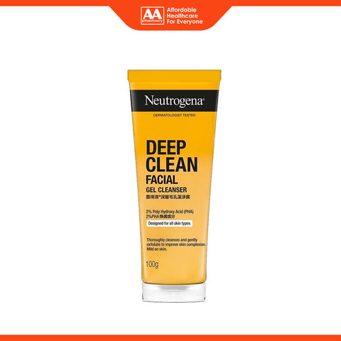 Neutrogena Deep Clean Facial Gel Cleanser 100g