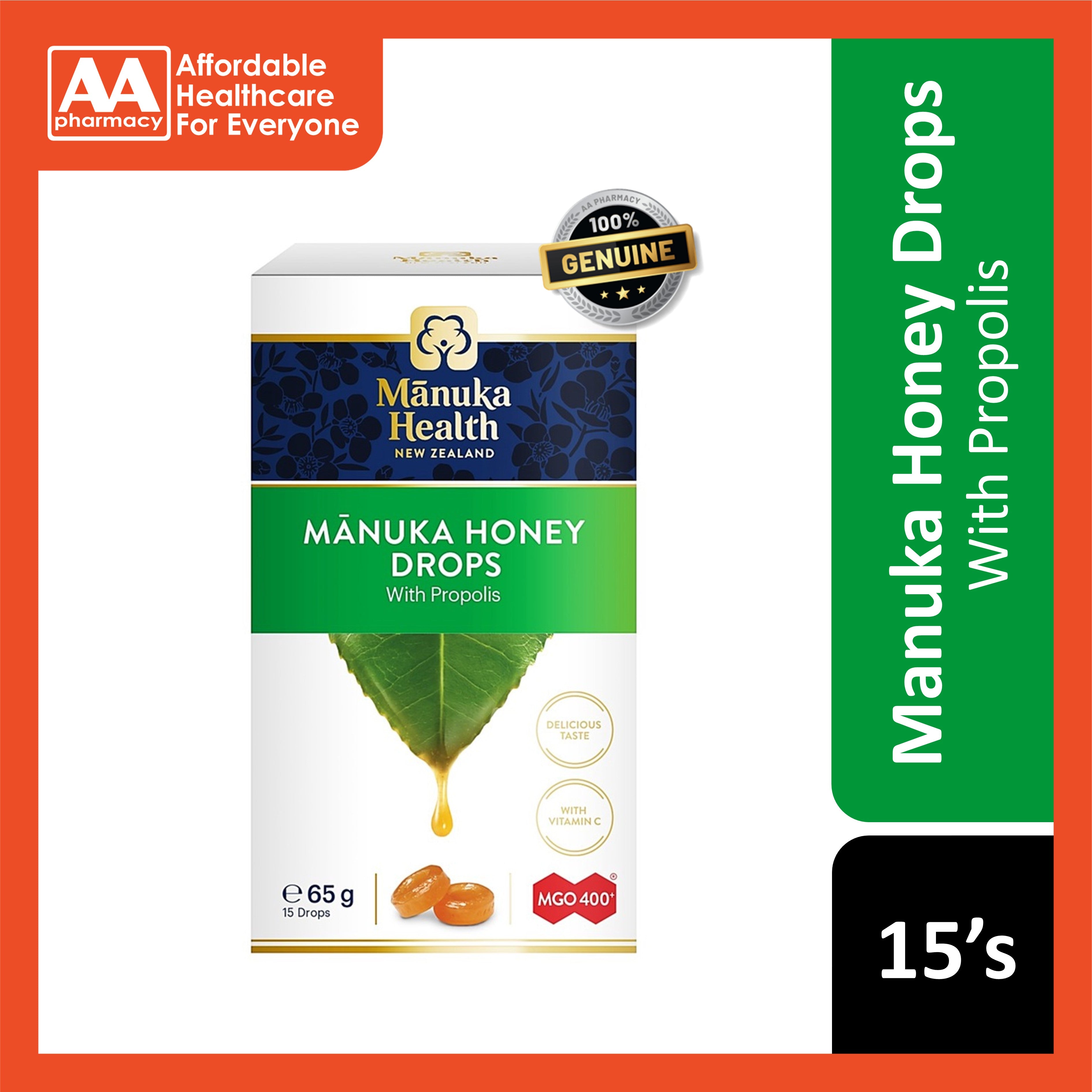 Manuka Health Miele di Manuka MGO550+ 500 g Manuka Health Miele di Manuka MGO550+ 500 g