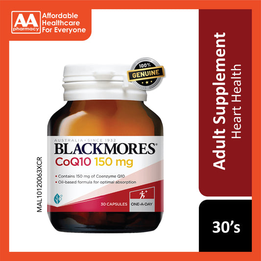 Blackmores CoQ10 150mg Softgel 30's