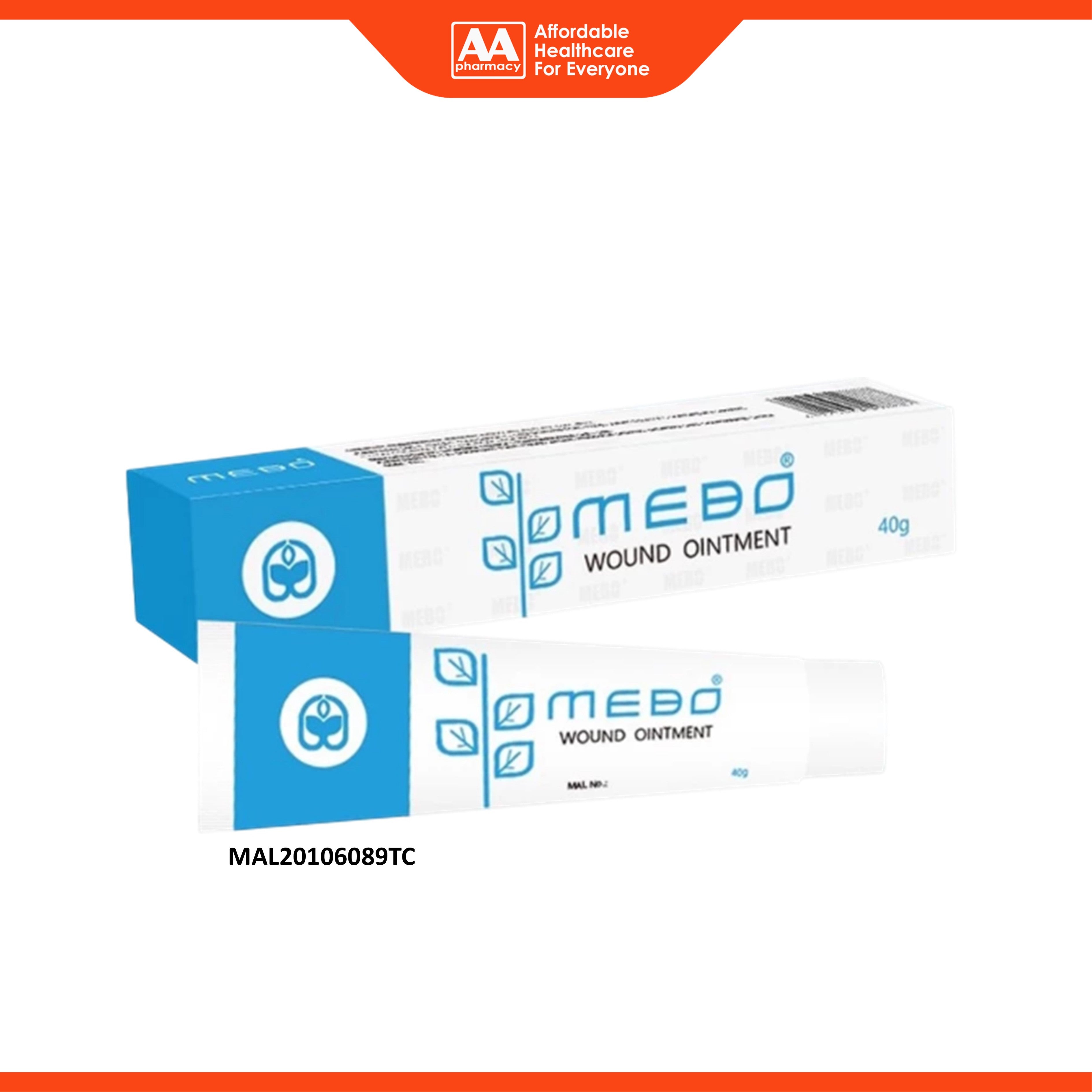 Mebo Wound Ointment 40g (Relief of Minor Burns and Cuts)