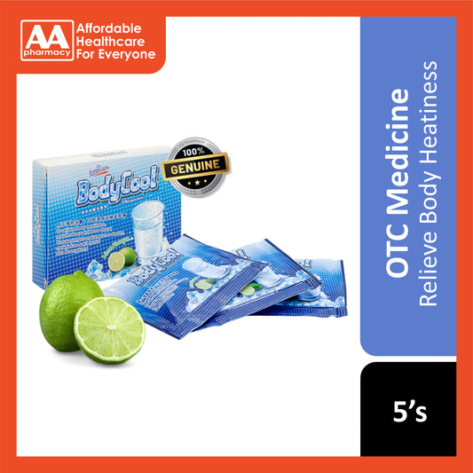 IceZon BodyCool Effervescent (Lime Flavour) Sachet 5's