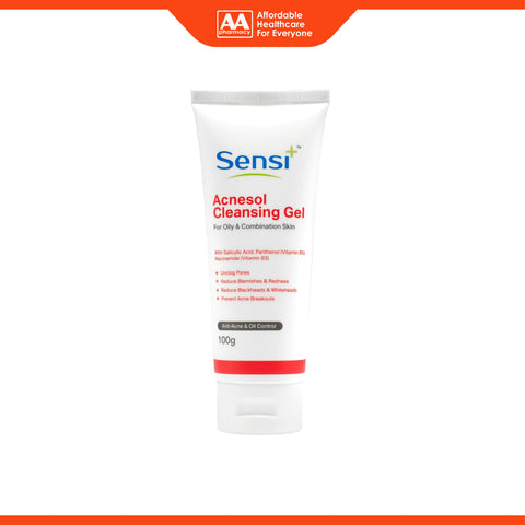 Sensi+ Acnesol Cleansing Gel 100g