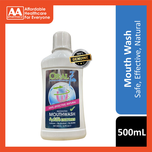 Oral7 Rehydrating Mouthwash 500mL