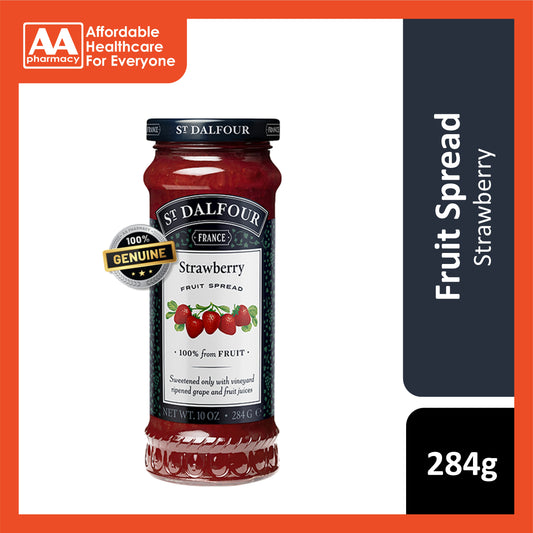 St Dalfour Strawberry Fruit Spread (100% From Fruit) 284g