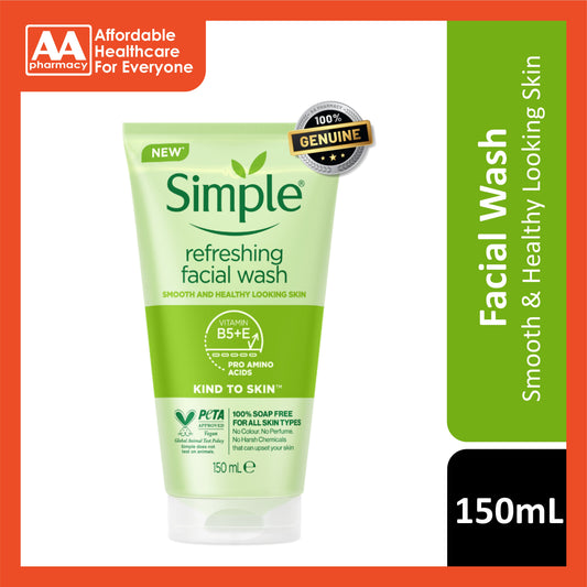 Simple Refreshing Facial Wash 150mL