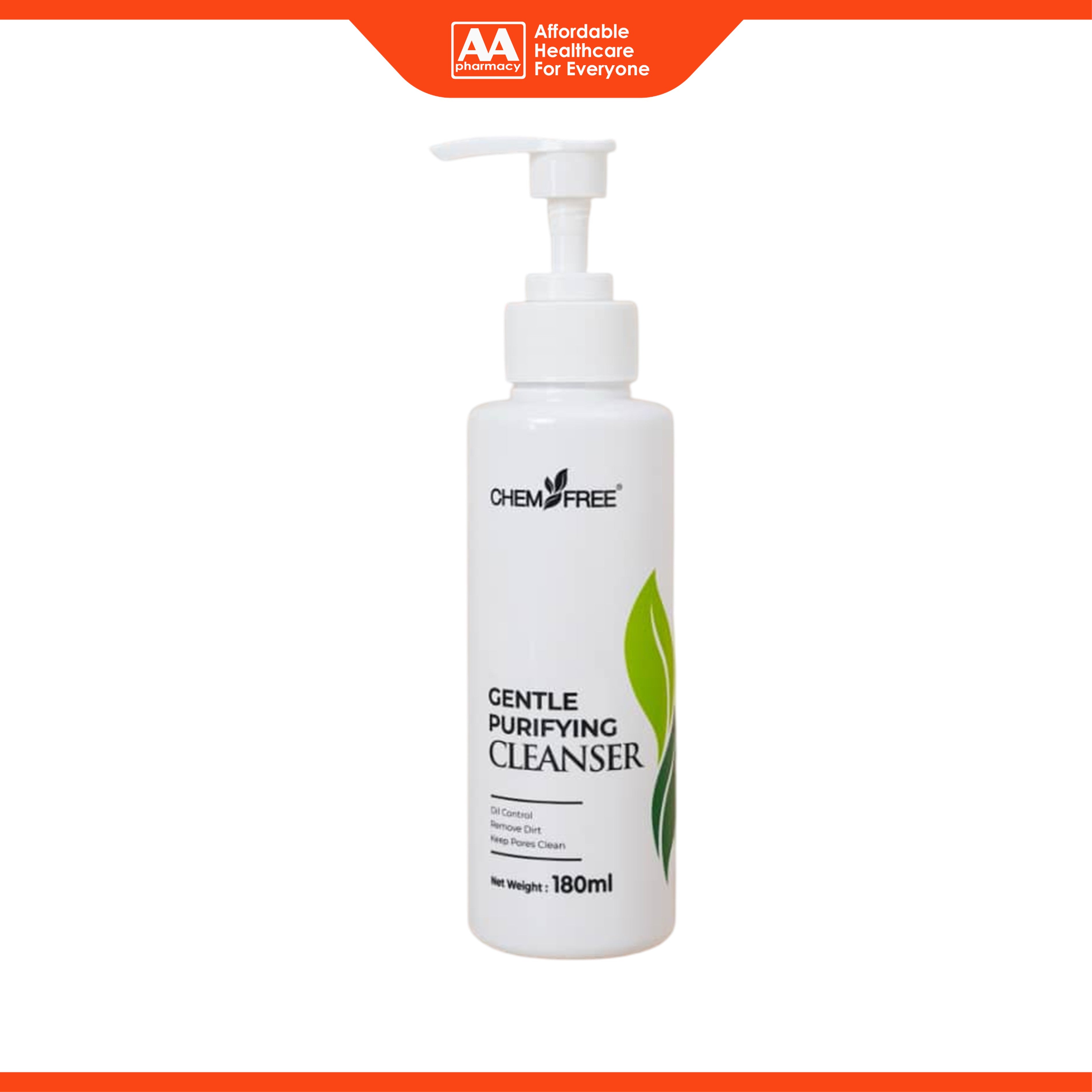Chemifree Gentle Purifying Cleanser (180ml)