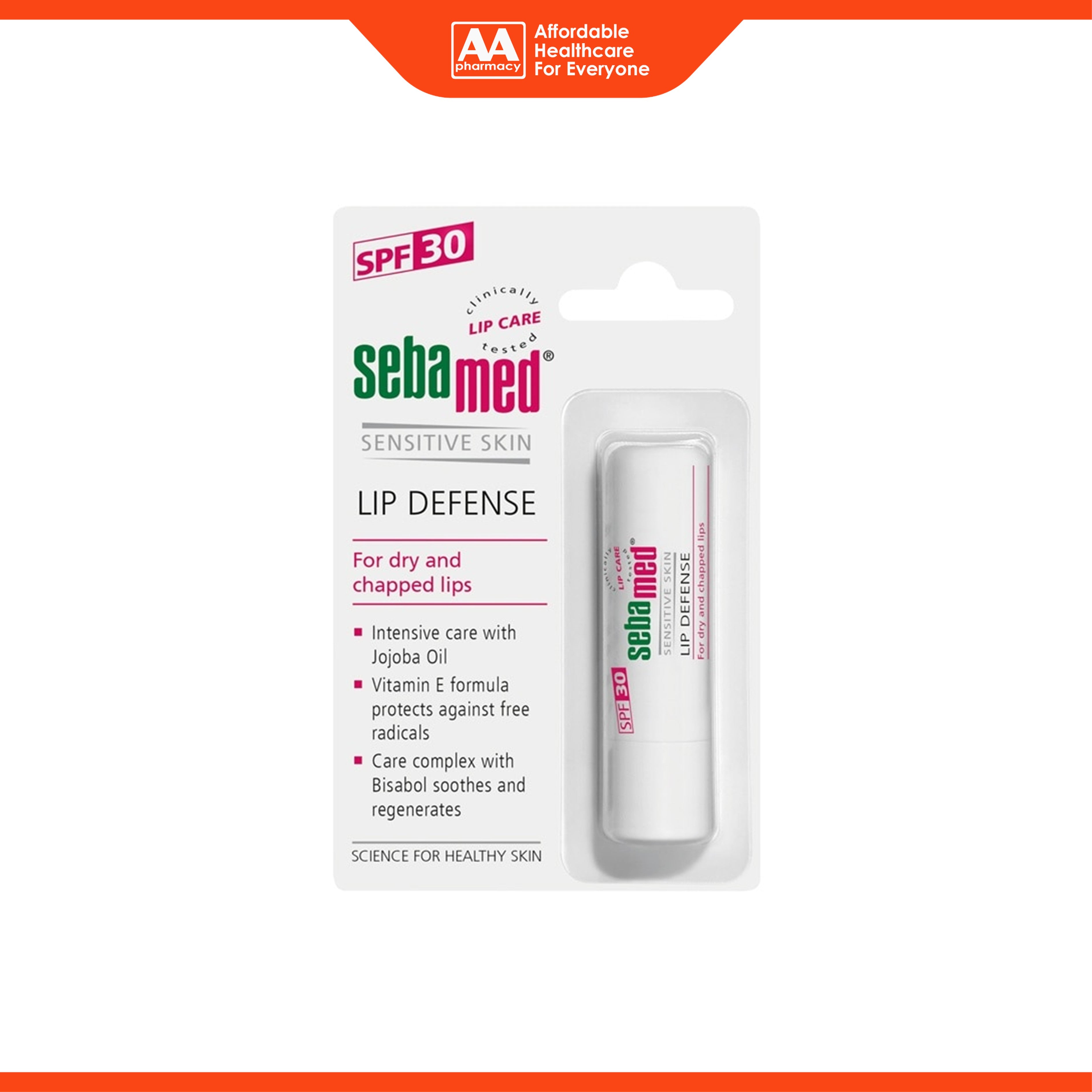 Sebamed Lip Defense with SPF 30 (Original) 4.8g