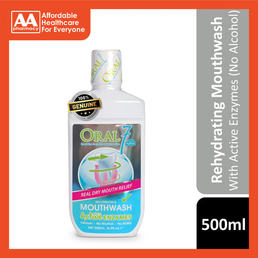 Oral 7 Moisturising Mouth Wash 500mL