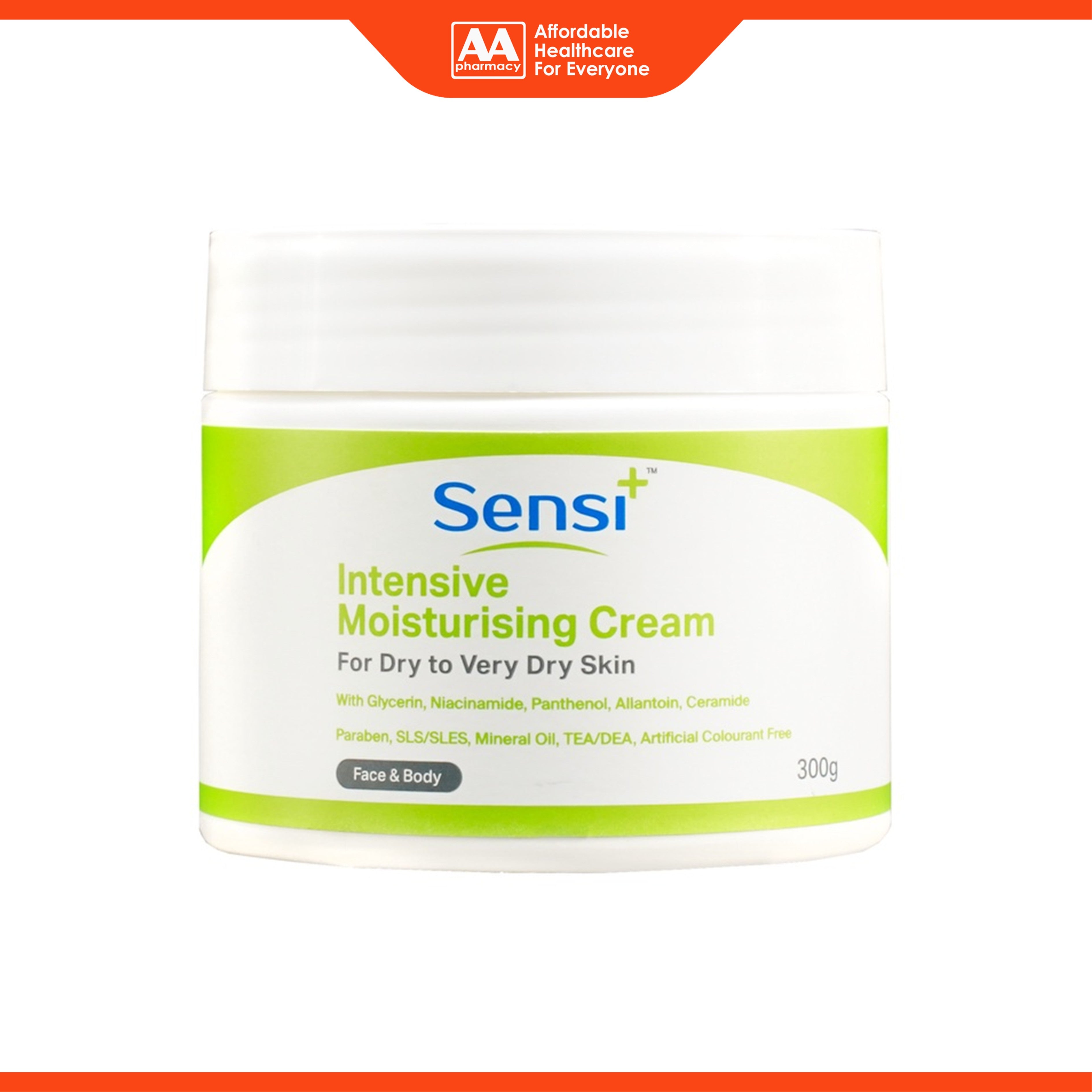 Sensi+ Intensive Moisturising Cream 300g