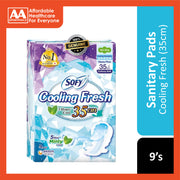 Sofy Cooling Fresh Night Ultra Slim Wings 35cm (9's)