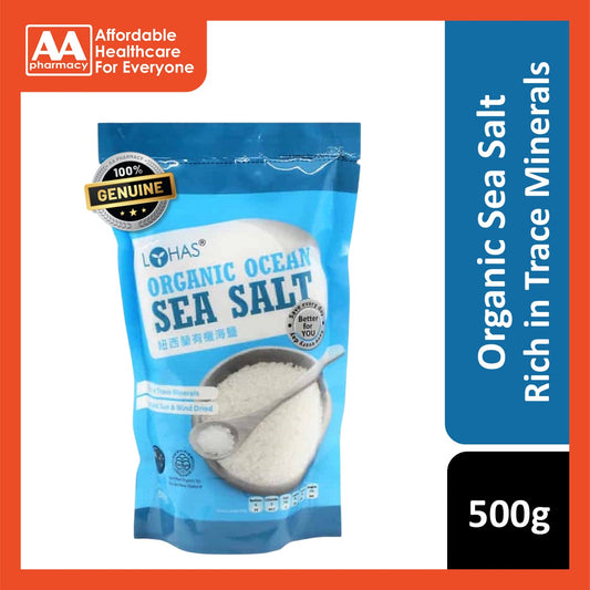 Lohas Organic Ocean Sea Salt 500g