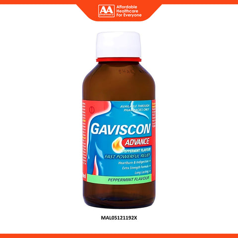 Gaviscon Advance Liquid 150mL (Peppermint Flavour)