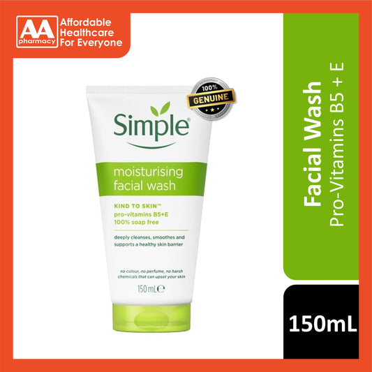 Simple Moisturising Facial Wash 150mL