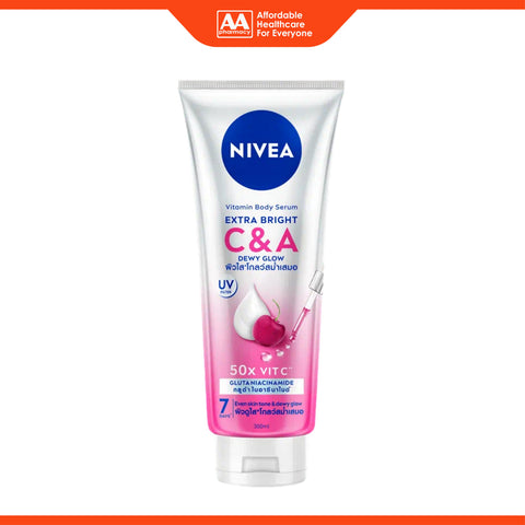 Nivea Extra Bright C&A Dewy Glow Vitamin Body Serum 300mL