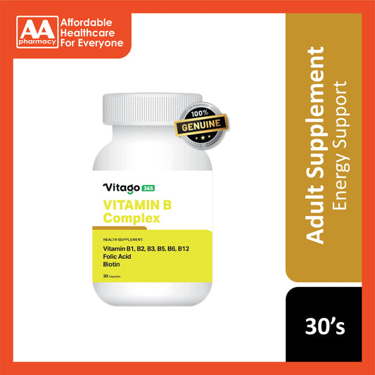 Vitago365 Vitamin B Complex Capsule 30's