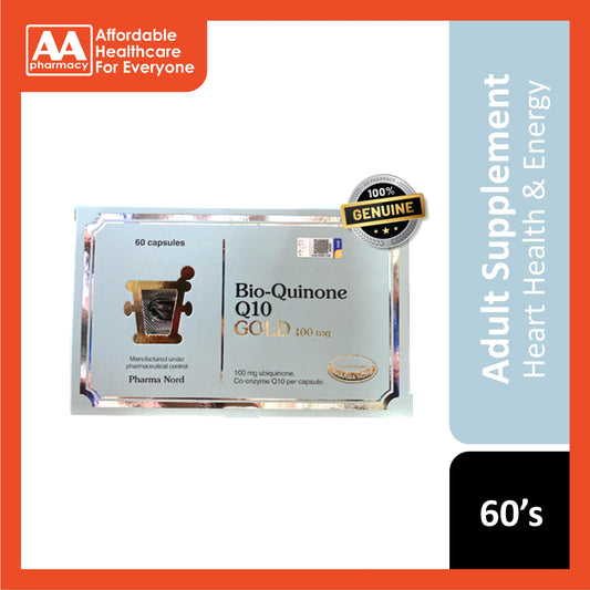 Pharma Nord Bio-Quinone Q10 Gold 100mg Capsule 60's