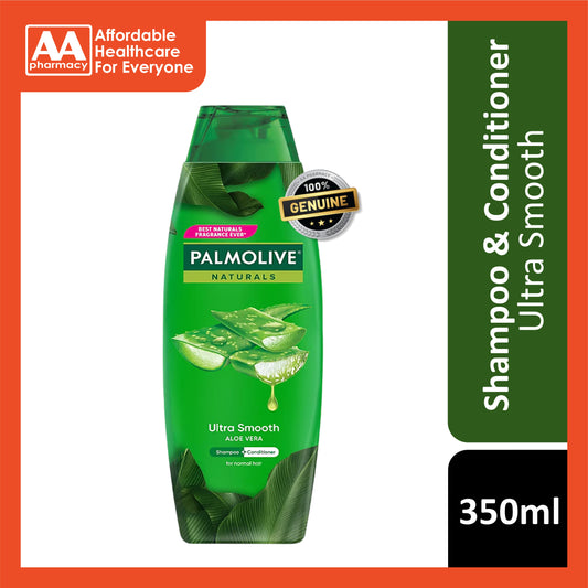 Palmolive Naturals Ultra Smooth Aloe Vera Shampoo + Conditioner 350mL - For Normal Hair