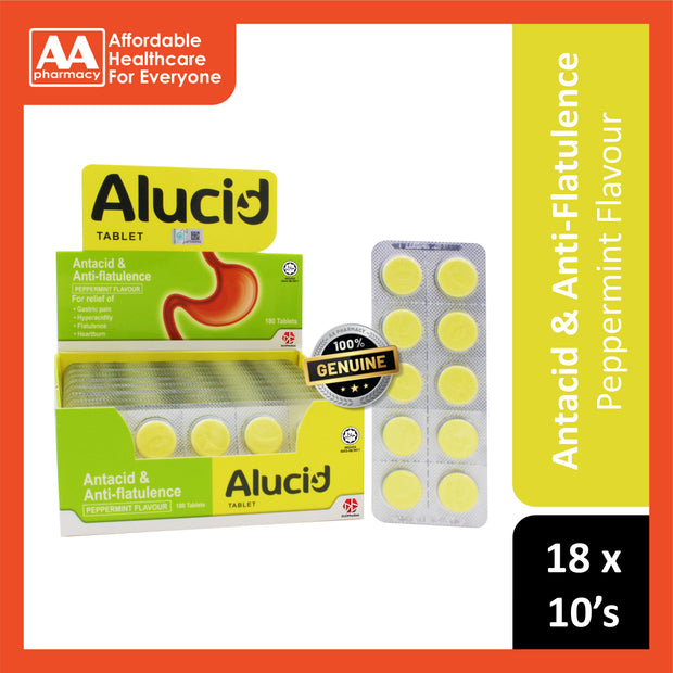 DuoPharma Alucid Tablet 18x10's – AA Pharmacy