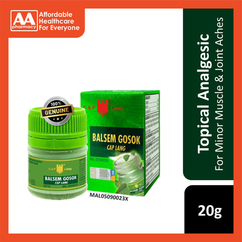 Eagle Brand Balm (Balsem Gosok Cap Lang) 20g