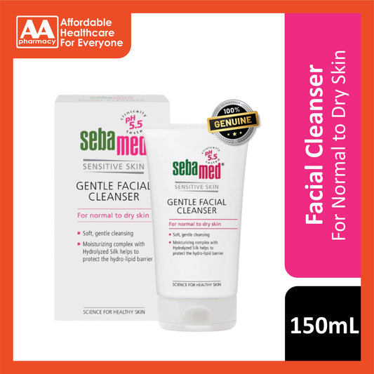 Sebamed Gentle Facial Cleanser (Normal To Dry Skin) 150mL