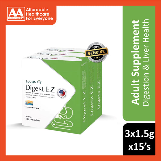 Bloomfit Digest EZ Powder Sachet 3x1.5gx15's