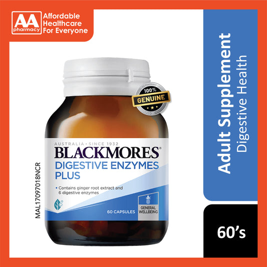 Blackmores Digestive Enzymes Plus Capsule 60's