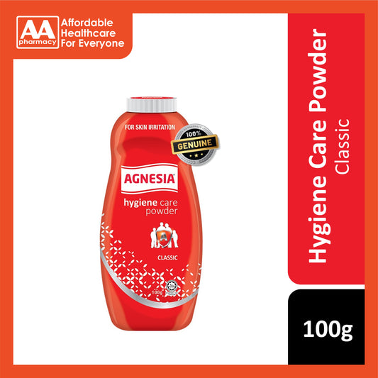 Agnesia Hygiene Care Powder (Classic) 100g - For Skin Irritation