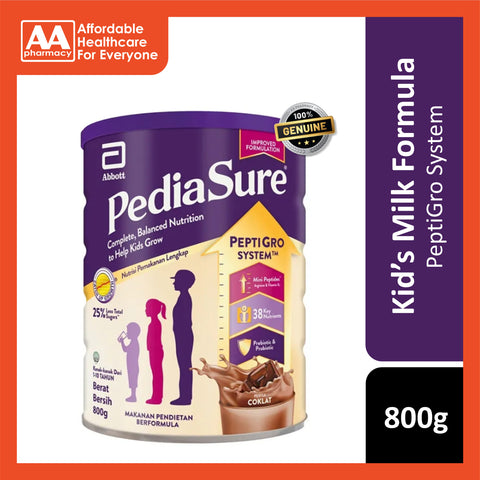 PediaSure Complete, Balanced Nutrition (Chocolate) 800g (For Children 1-10 Years)