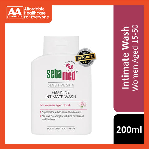 Sebamed Feminine Intimate Wash (Ph3.8) 200mL