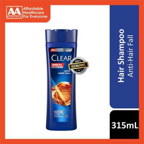 Clear Men Anti-Dandruff Shampoo (Anti-Hair Fall) 315mL