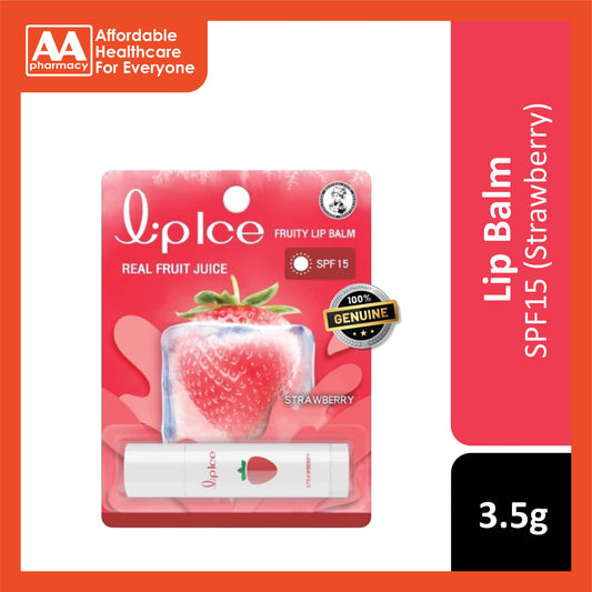 Lipice Fruity Lipbalm (Strawberry)-Minion Edition 3.5g