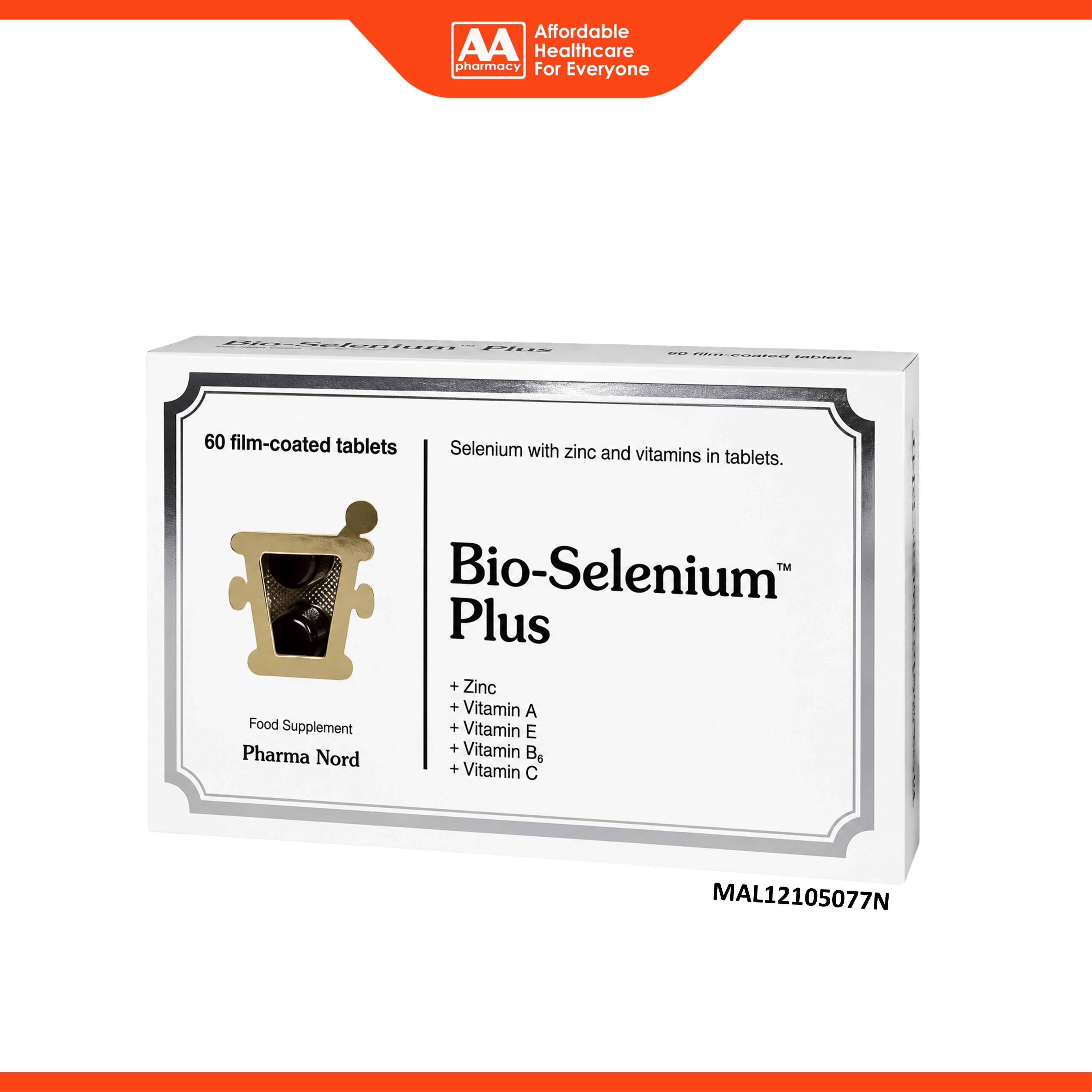 Pharma Nord Bio-Selenium Plus Film-Coated Tablets 60's