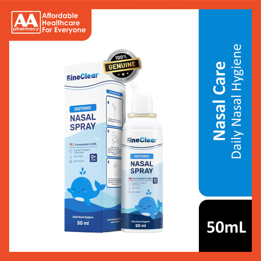 SineClear Isotonic Nasal Spray 50mL (For Babies 0+ Months)